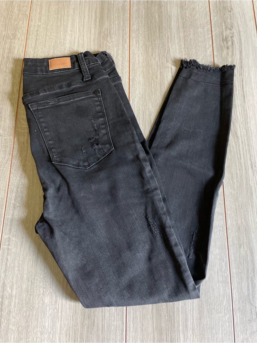 Judy Blue women's 7 / 28 black skinny fit jeans - Picture 1 of 6
